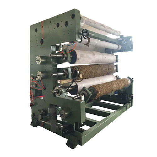 Two roller bottom glue coating head